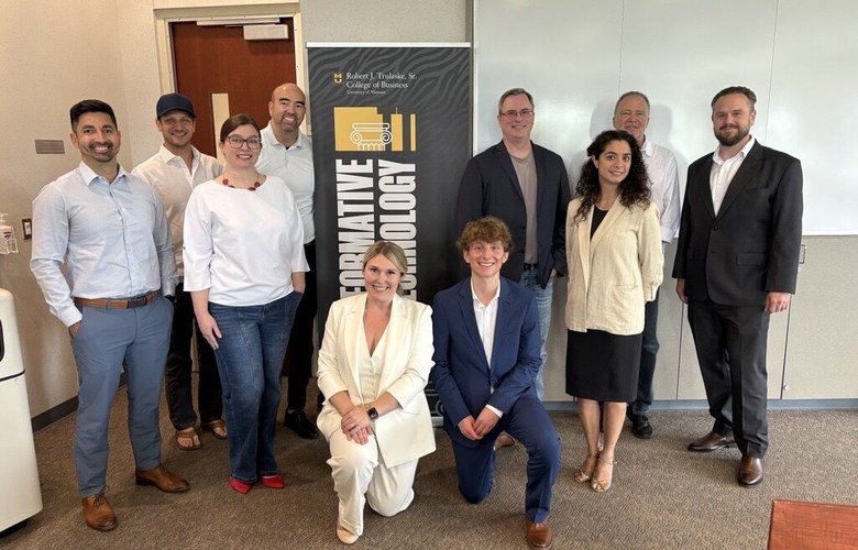 Laura Cantu with the cohort at the Center for Transformative Technology, University of Missouri